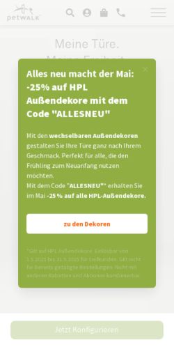 Mobile page screenshot