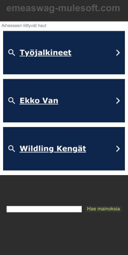 Mobile page screenshot