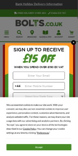 Mobile page screenshot