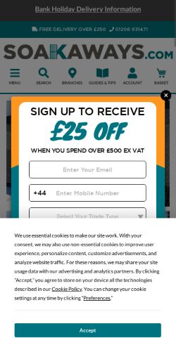 Mobile page screenshot