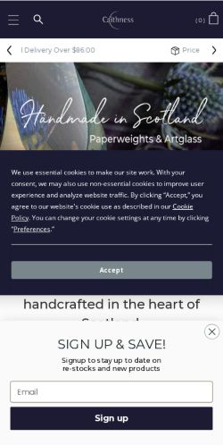 Mobile page screenshot