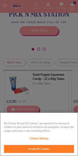 Mobile page screenshot