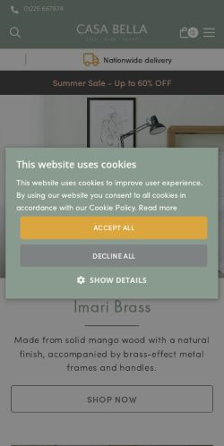Mobile page screenshot