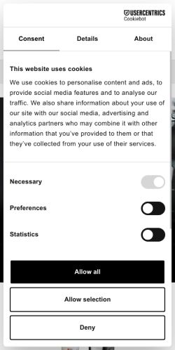 Mobile page screenshot