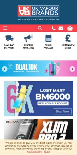 Mobile page screenshot