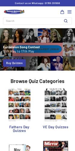 Mobile page screenshot