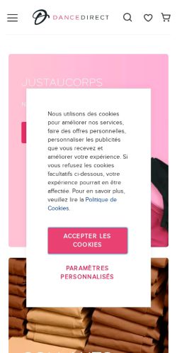 Mobile page screenshot