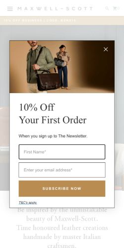 Mobile page screenshot