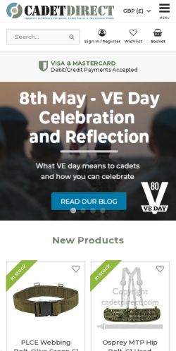 Mobile page screenshot