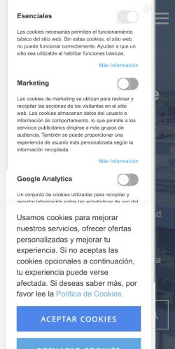 Mobile page screenshot