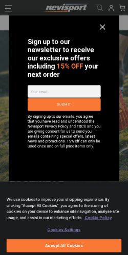 Mobile page screenshot