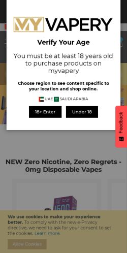 Mobile page screenshot