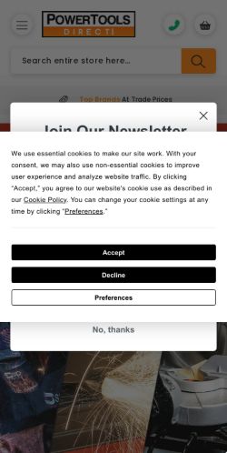 Mobile page screenshot