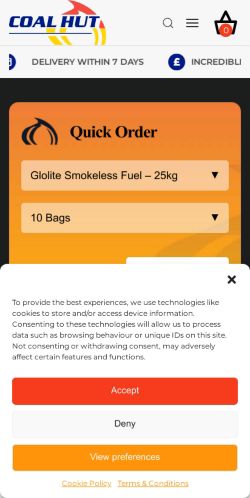 Mobile page screenshot