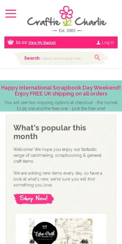 Mobile page screenshot