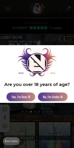 Mobile page screenshot