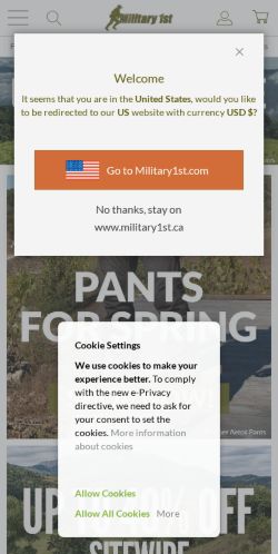 Mobile page screenshot