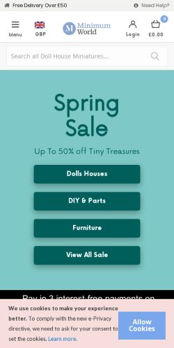 Mobile page screenshot
