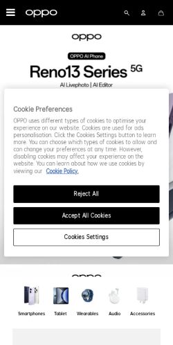 Mobile page screenshot