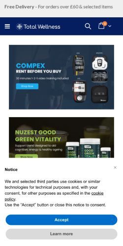 Mobile page screenshot