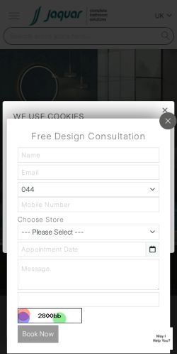 Mobile page screenshot