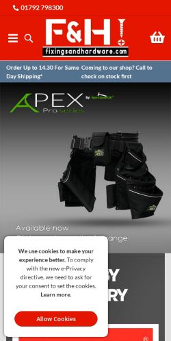 Mobile page screenshot