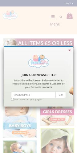 Mobile page screenshot