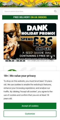 Mobile page screenshot