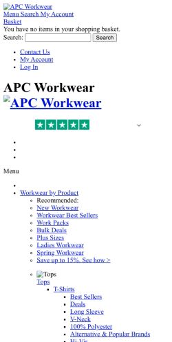 Mobile page screenshot