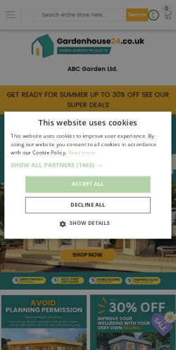 Mobile page screenshot