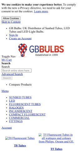 Mobile page screenshot