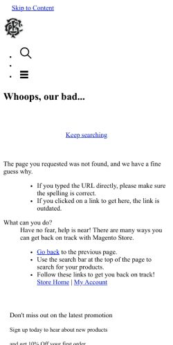Mobile page screenshot