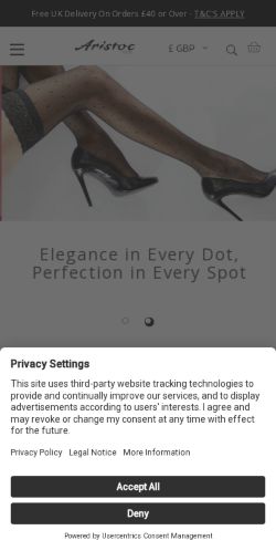 Mobile page screenshot