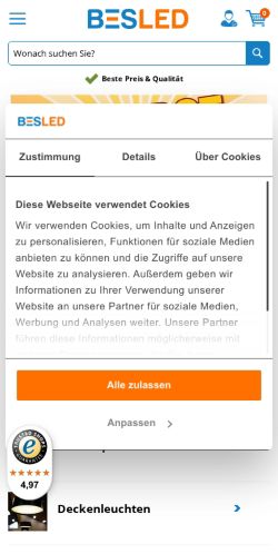 Mobile page screenshot