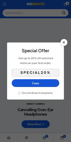 Mobile page screenshot