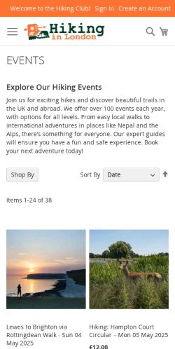 Mobile page screenshot