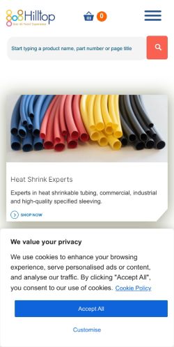 Mobile page screenshot
