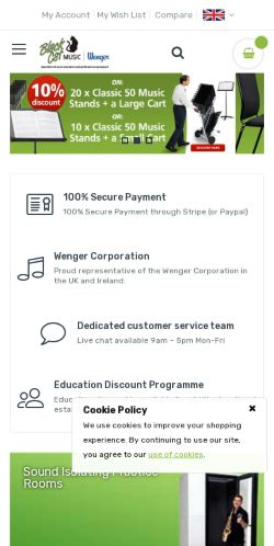 Mobile page screenshot