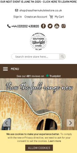 Mobile page screenshot