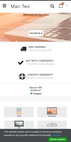 Mobile page screenshot