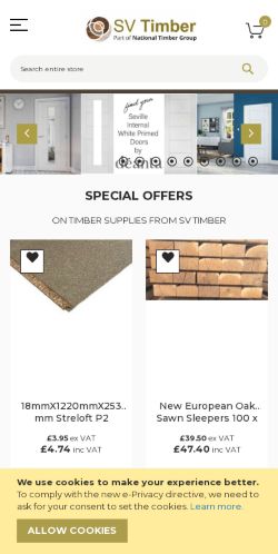 Mobile page screenshot