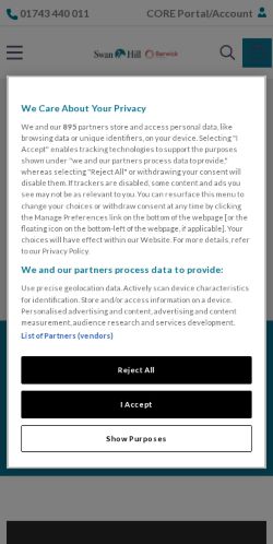 Mobile page screenshot