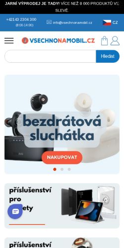 Mobile page screenshot