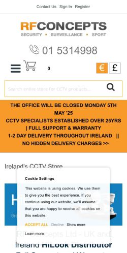 Mobile page screenshot