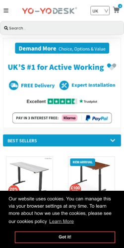 Mobile page screenshot