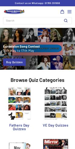 Mobile page screenshot
