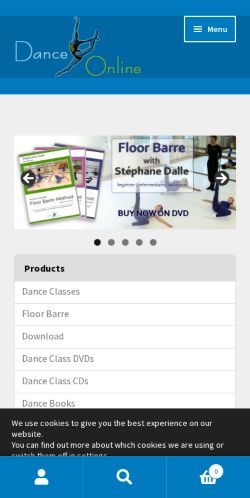 Mobile page screenshot