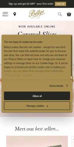 Mobile page screenshot