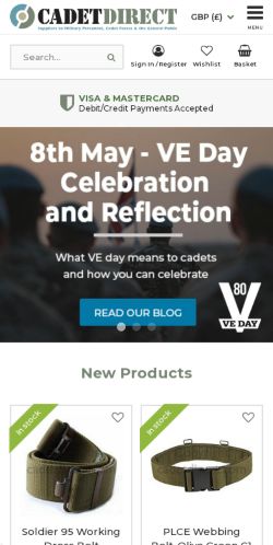 Mobile page screenshot