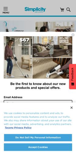 Mobile page screenshot